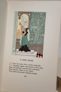 Florilège de la poésie amoureuse du XIIe au XVIIIe siècle. Illustrations de Sylvain Sauvage. Tome 1 : Moyen-âge et Renaissance. Tome 2 : Age classique.