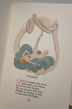 Florilège de la poésie amoureuse du XIIe au XVIIIe siècle. Illustrations de Sylvain Sauvage. Tome 1 : Moyen-âge et Renaissance. Tome 2 : Age ...