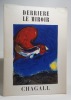 Derrière le miroir, n°27-28 mars-avril 1950 : Marc Chagall. CHAGALL (Marc), WAHL (Jean), VENTURI (Lionello), APOLLINAIRE (Guillaume), CENDRARS ...