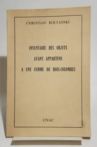 Inventaire des objets ayant appartenu à une femme de Bois-Colombes
