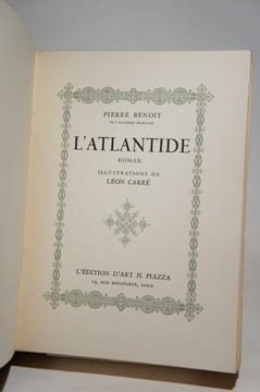 L'Atlantide.. BENOIT (Pierre), CARRE (Léon)