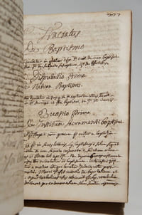 MANUSCRIT : Traités théologiques en latin.