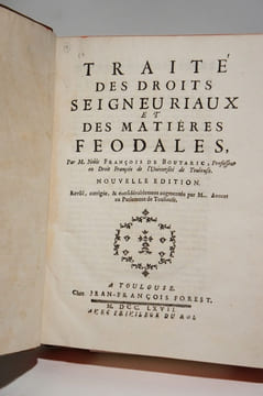 Traité des droits seigneuriaux et des matières féodales. Nouvelle édition, revue, corrigée, & considérablement augmentée par M... avocat au parlement ...