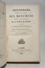 Dictionnaire historique et descriptif des Monumens (monuments) religieux, civils et militaires de la Ville de Paris.. ROQUEFORT (B. de)