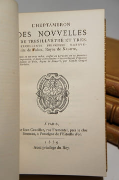 Les Sept journées de la Reine de Navarre, suivies de la huitième (Edition de Claude Gruget, 1559). Notice et notes par Paul Lacroix. Index et ...