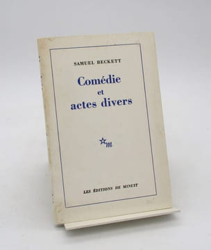 Comédie et actes divers.. BECKETT (Samuel)