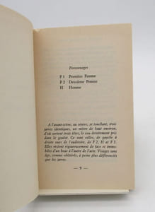 Comédie et actes divers.