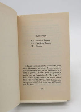 Comédie et actes divers.. BECKETT (Samuel)