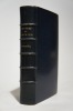 Oeuvres de Mathurin Regnier. Texte original avec Notices, Variantes & Glossaire par E. Courbet.. REGNIER (Mathurin), COURBET (E.)