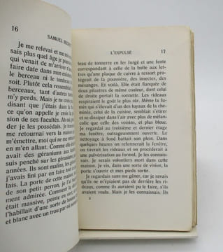 Nouvelles et textes pour rien.. BECKETT (Samuel)