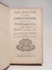 Memoirs of What Past in Christendom from the War Begun 1672, to the Peace Concluded 1679.. TEMPLE (Sir William)