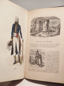 La Bretagne ancienne et moderne. Vol. 1 : La Bretagne ancienne depuis ses origines jusqu'à sa réunion à la France [...]. Vol. 2 : La Bretagne moderne depuis sa réunion à la France jusqu'à nos jours [...]. Nouvelle édition refondue par l'auteur. Illustrations par T. Johannot, A. Leleux, O. Penguilly, Rouargue, etc.