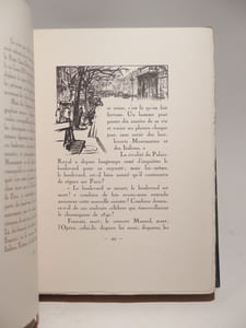 Aux quatre coins de Paris. Bois originaux de Henry Cheffer.