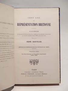 Cent ans de représentation bretonne. Galerie de tous les députés envoyés par la Bretagne aux diverses législatures qui se sont succédées depuis 1789 jusqu'à nos jours. Première série : Les Etats généraux et l'Assemblée constituante (1789-1791). Deuxième série : L'Assemblée législative (1791-1792).