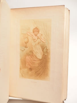 L'année féminine 1895 : Les déshabillés au théâtre. Illustrations de Henri Boutet.. MONTORGUEIL (Georges), BOUTET (Henri), RENOUARD (Philippe)