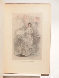 L'année féminine 1895 : Les déshabillés au théâtre. Illustrations de Henri Boutet.