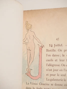 L'année féminine 1896 : Les Parisiennes d'à présent. Illustrations de Henri Boutet.. MONTORGUEIL (Georges), BOUTET (Henri), RENOUARD (Philippe)