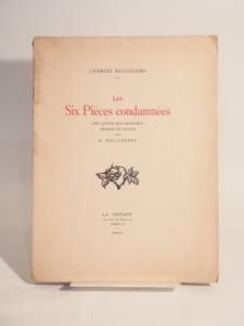 Les six pièces condamnées. Avec 15 bois originaux dessinés et gravés par R. Mac-Carthy.