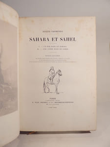 Sahara et Sahel : Un été dans le Sahara, Une année dans le Sahel.