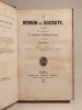 Le démon de Socrate, spécimen d'une application de la science psychologique à celle de l'histoire, par F. Lélut.. LELUT (F.)