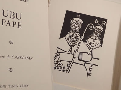 Ubu pape. Illustrations de Carelman.