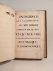 Introduction à la géographie : MANUSCRIT du XVIIIe siècle. 