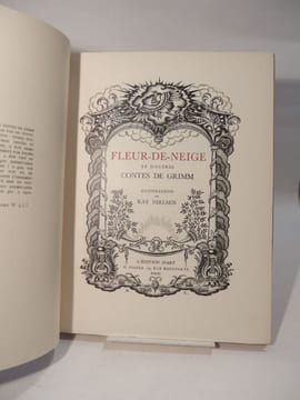 Fleur-de-Neige et d'autres contes de Grimm. Illustrations de Kay Nielsen.. GRIMM, NIELSEN (Kay), GUYOT (CH., trad.), COURTOIS (Pierre)