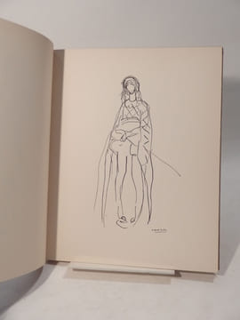Souvenirs du Vieux-Colombier. 55 dessins originaux précédés d'un texte de Jules Romains.. MAHN (Berthold), ROMAINS (Jules), WARNOD (André)