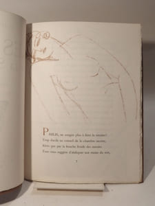 Les feux de la Saint-Jean. Poème orné de 5 dessins par Luc-Albert Moreau.