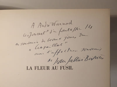 La fleur au fusil. Illustrations originales en couleurs de Pierre Falké.