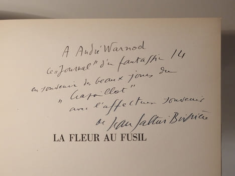 La fleur au fusil. Illustrations originales en couleurs de Pierre Falké.. GALTIER BOISSIERE (Jean), FALKE (Pierre), WARNOD (André)