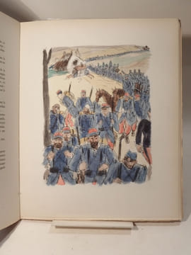 La fleur au fusil. Illustrations originales en couleurs de Pierre Falké.. GALTIER BOISSIERE (Jean), FALKE (Pierre), WARNOD (André)