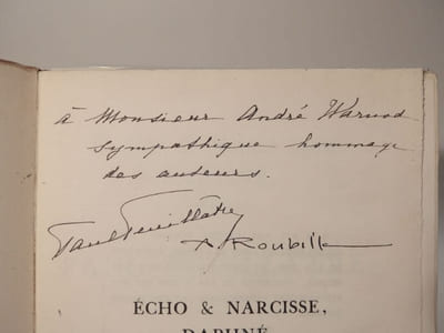 Echo et Narcisse. Daphné. Poèmes de Paul Feuillâtre. Ornés de 80 dessins et de 8 hors-texte par A. Roubille.
