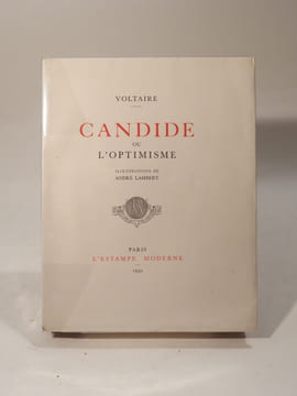 Candide ou l'optimisme. Illustrations de André Lambert.. VOLTAIRE, LAMBERT (André)