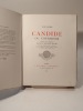 Candide ou l'optimisme. Illustrations de André Lambert.. VOLTAIRE, LAMBERT (André)