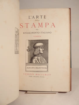 L'Arte della Stampa del Rinascimento italiano. Venezia.. undefined