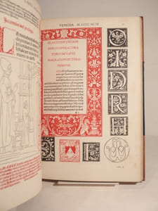 L'Arte della Stampa del Rinascimento italiano. Venezia.
