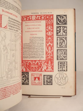 L'Arte della Stampa del Rinascimento italiano. Venezia.. undefined