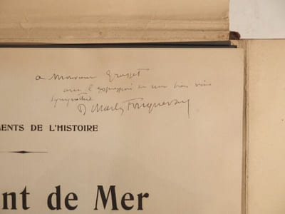Le Front de Mer, par D. Charles Fouqueray, peintre officiel du Ministère de la Marine et du Musée de l'Armée. Album. Tirage de Léon Marotte.