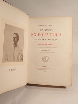 Dix années en Equatoria. Le retour d'Emin Pacha et l'expédition Stanley. Ouvrage traduit avec l'autorisation de l'auteur par Louis de Hessem et ...
