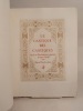 Le Cantique des cantiques. Texte et illustrations gravées à l'eau-forte par Léon Courbouleix.. COURBOULEIX (Léon)
