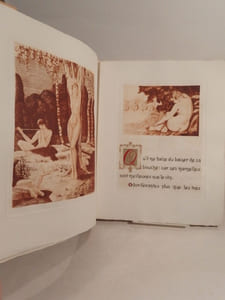Le Cantique des cantiques. Texte et illustrations gravées à l'eau-forte par Léon Courbouleix.