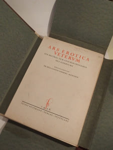 Ars erotica veterum. Ein Beitrag zum geschlechtesleben des Altertums. Herausgegeben von Dr. med. Gaston Vorberg, München.