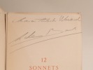 12 sonnets de Ronsard, ornés de burins sur cuivre par Michel Béret.. RONSARD, BERET (Michel)