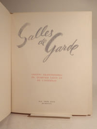 Salles de garde. Chants traditionnels du Quartier latin et de l'internat.