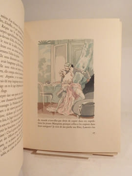 Thémidore, ou Mon histoire et celle de ma maîtresse. Texte original d'après la première édition publiée en 1745. Aquarelles originales de Jacques ...