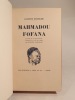 Mahmadou Fofana. Illustré de 10 eaux-fortes, bandeaux et culs-de-lampe par Eugène Corneau.. ESCHOLIER (Raymond), CORNEAU (Eugène)