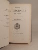 Histoire municipale de Paris depuis les origines jusqu'à l'avénement de Henri III.. ROBIQUET (Paul)