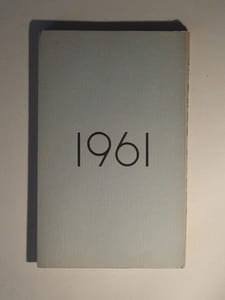 1961. Illustré de quatre photomontages.