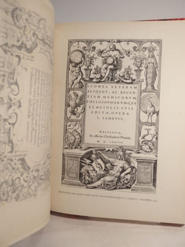 Christophe Plantin, imprimeur anversois. Deuxième édition.. ROOSES (Max), PLANTIN